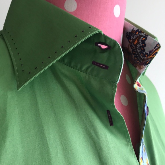 'Robert Graham' like well tailored dress shirt NEW - Picture 2 of 10